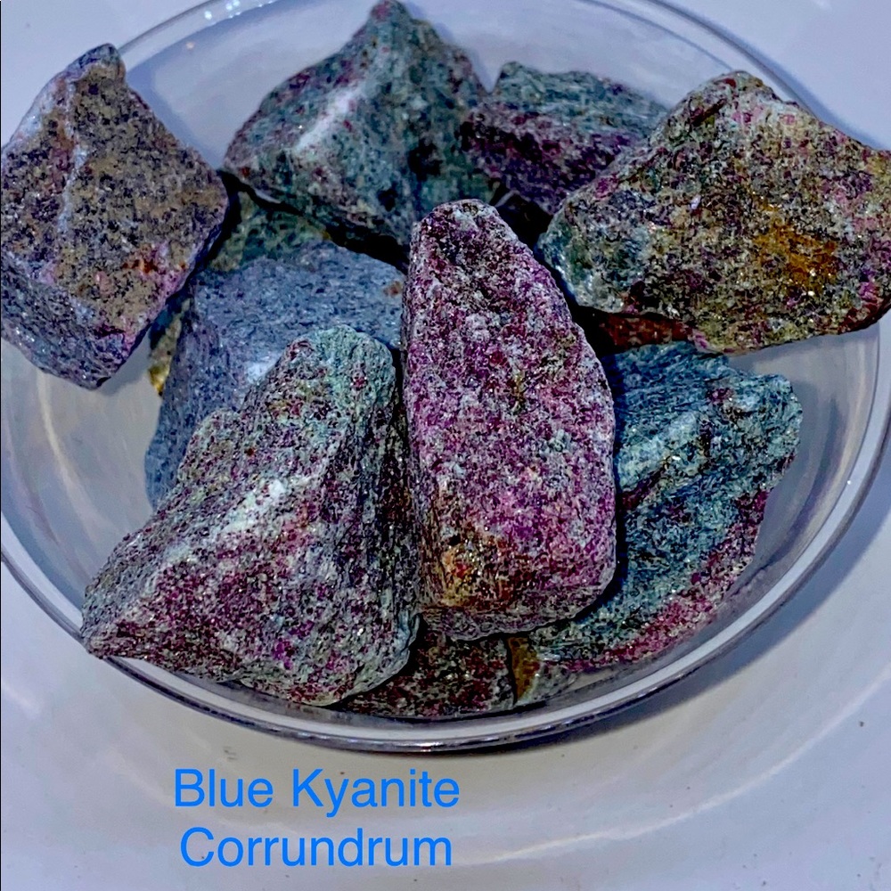 Blue Kyanite Corrundrum Crystal